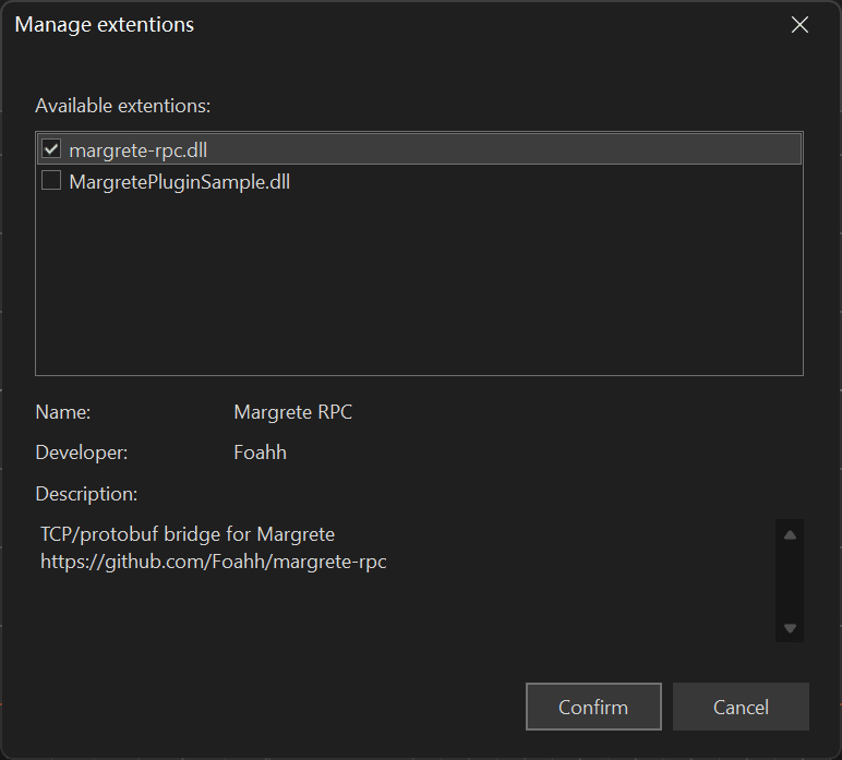 Enable the plugin